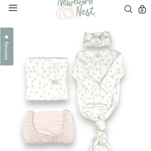 Forever Mine, Blush - Organic Newborn Nest – A Newborn Nest