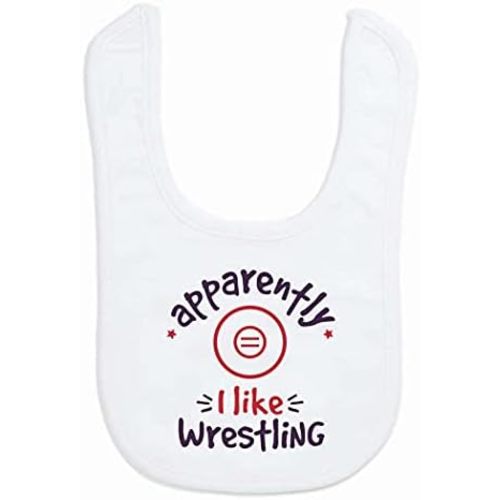 ChalkTalkSPORTS Wrestling Baby & Infant Bibs | Soft Microfiber Wrestle Baby Bibs