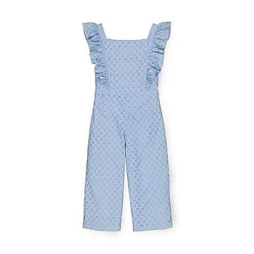 Hope & Henry Toddler Girls' Wide Leg Short Ruffle Sleeve Jumpsuit Blue, 18-24 MonthsHope & Henry Toddler Girls' Wide Leg Short Ruffle Sleeve Jumpsuit Blue, 18-24 MonthsHope & Henry Toddler Girls' Wide Leg Short Ruffle Sleeve Jumpsuit Blue, 18-24 Months