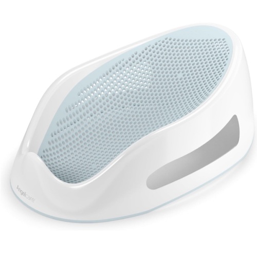Angelcare Baby Bath Support, Aqua, for babies less than 6 months of age, Made in Canada