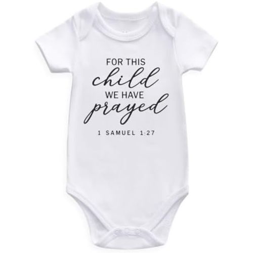 for this child we have prayed Baby Bodysuit