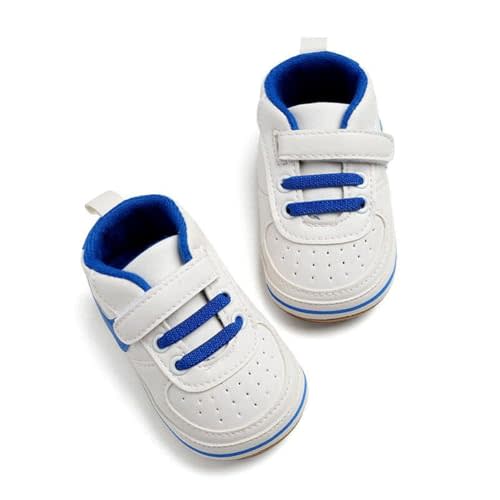 Clowora Unsex Baby Shoes Boys Girls Infant Sneakers Non-Slip Soft Rubber Sole Toddler Crib First Walker Lightweight Shoes