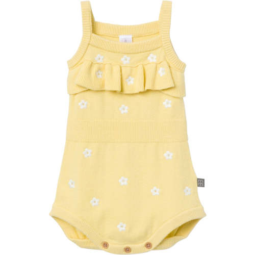 Baby Girls Yellow Floral Jersey Sunsuit Viscose Romper – Gerber Childrenswear