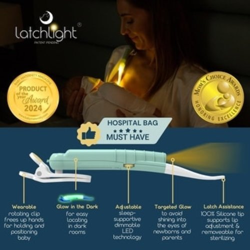 LatchLight - Light Blue/White