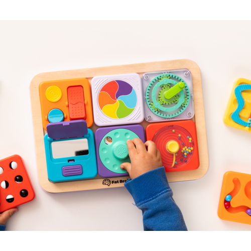 PlayTab - Modular, Sensory Activity Board for Babies and Toddlers