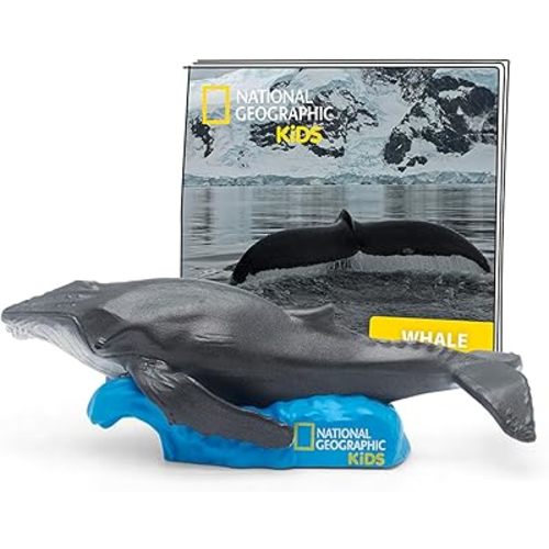 National Geographic Kids Whale Audio Toy Figurine for Tonies