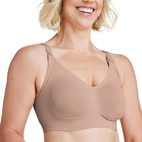 Bravado Designs Nursing Bras for Breastfeeding, Body Silk Seamless Wireless Bras for Women, Full Coverage Maternity Bra