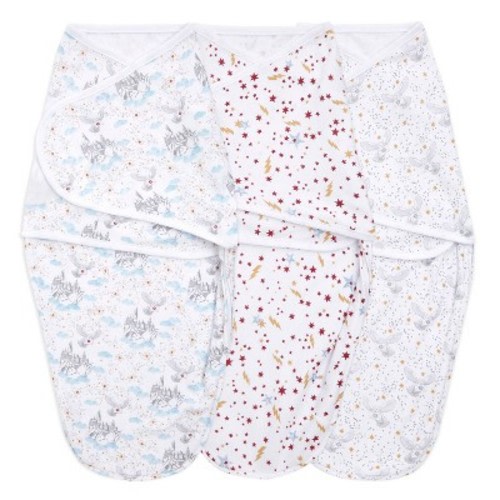 aden + anais Essentials Easy Swaddle Wrap - Harry Potter - 0-3 Months - 3pk