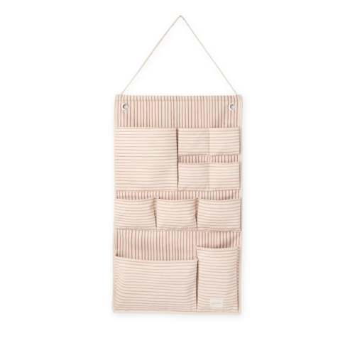 Hanging Wall Organizer - Stripes Away Peony – Pehr
