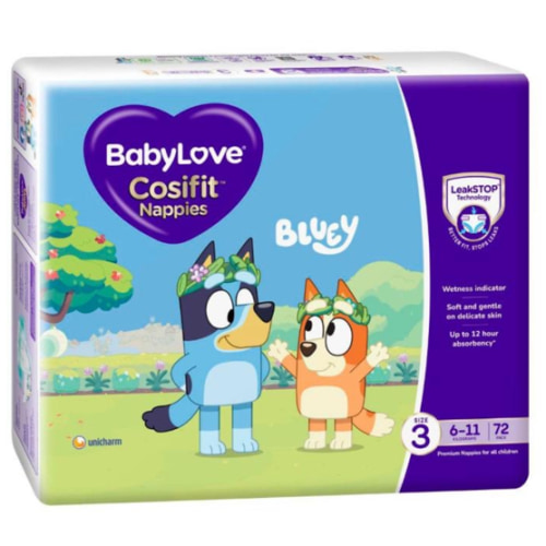 Babylove Nappies Size 3