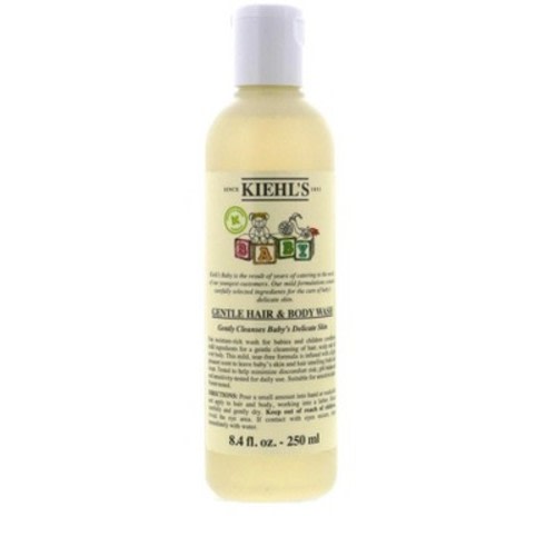 Kiehl's Gentle Hair and Body Wash Gently Cleanses Baby's Delicate Skin, 8.4 oz
