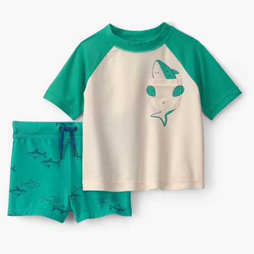 Carter's Baby Boys' 2-piece Rashguard Trunk Set