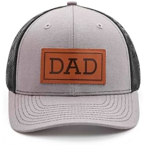 Dad Cap, Perfect New, First Dad Hat Fathers Day Birthday Gifts from Daughter Son Wife 1st Dad Papa Hats Gray