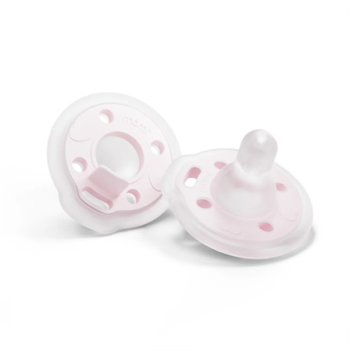 babypace breast-like pacifier 2-set - seashell | mōmi