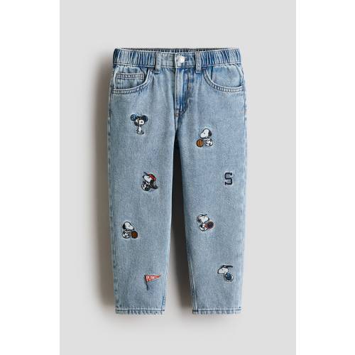 REGULAR-FIT PRINTED JEANS