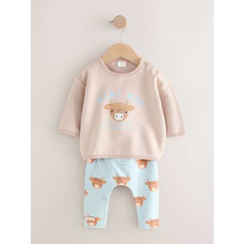 Blue Hamish Baby Sweatshirt and Leggings Set (0mths-3yrs)