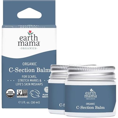 Earth Mama - Organic C-Section Balm - 1 oz (Pack of 2)