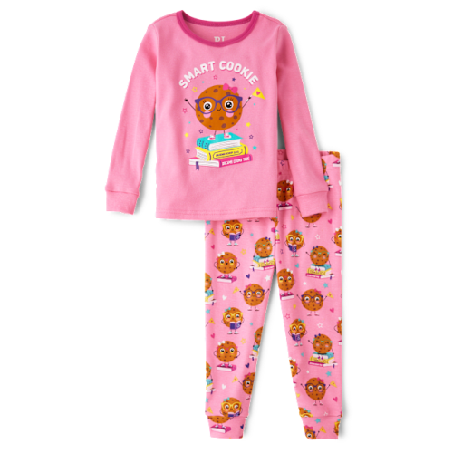 Baby And Toddler Girls Dream Snug Fit Cotton Pajamas - Pink