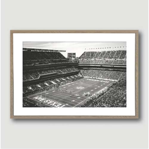 Aggies Football Stadium Print: Texas A&M Wall Art