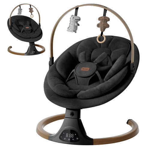 Babyomi, Baby Swing, Auto Rocking, Bluetooth Music