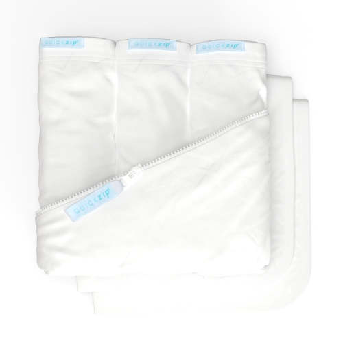 Crib Zip Sheet Starter Pack | Quick Zip Sheet Co. - The QuickZip Sheet Company