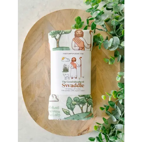 The Good Shepherd Muslin Swaddle
