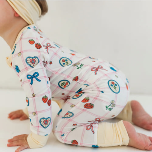 Sweet Plaid Zipper Romper – In My Jammers