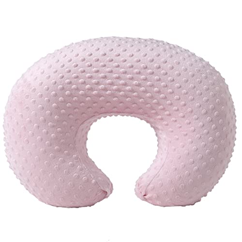 Nursing Pillow Cover, Breastfeeding Pillow Slipcover Snugly Fits for Nursing Pillow for Baby Boys and Girls, Premium Quality Microfiber, Ultra Soft Comfortable (Blushing Bride)