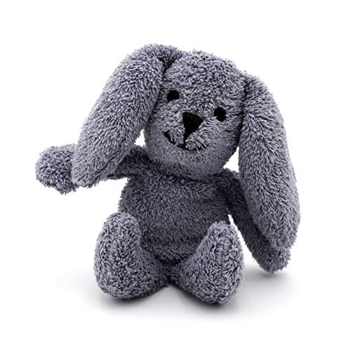 Thermal-Aid Zoo - Mini Microwavable Stuffed Animal - Plush Toy and Hot Cold Pack - Baxter The Bunny - 3.15 x 2.6 x 9.3 in