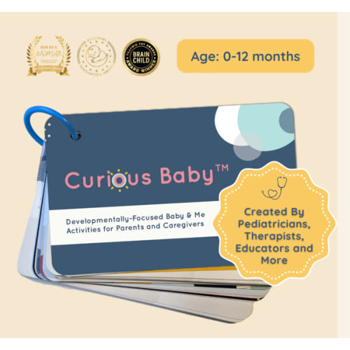 Infant Learning Cards - Curious Baby™ Activity Cards – Curious Baby Cards