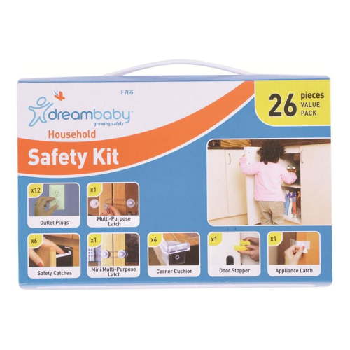 Dreambaby L7661 Home Safety Value Kit, Plastic, White