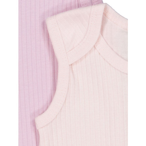 Multi Colour Baby 3 Pack Sleeveless Organic Cotton Bodysuit | Best&Less™ Online