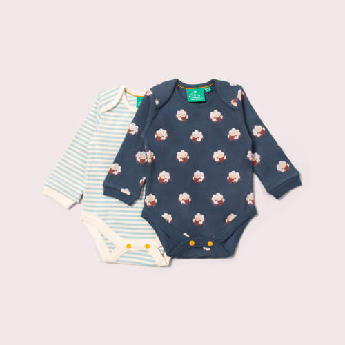 Sleeping Sheep Baby Bodysuit 2 Pack – Little Green Radicals