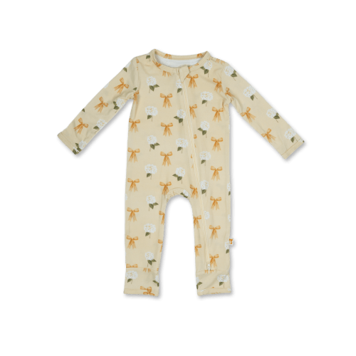 Zippered Romper (Morning Meadow) – Snuggle & Slumber