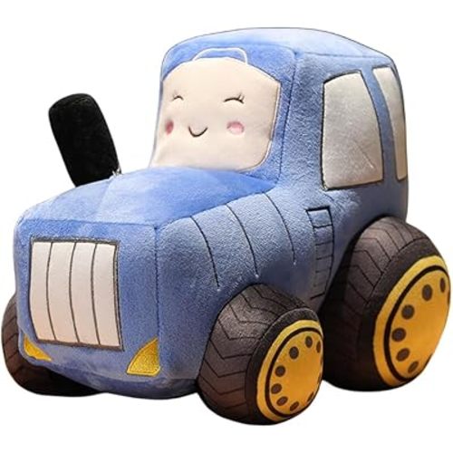 Car Plush Truck Toy Soft Stuffed CarPlush Pillow ToyCute Simulation Car Toy Doll Gifts for Boys,Kids (12Inch/Blue)