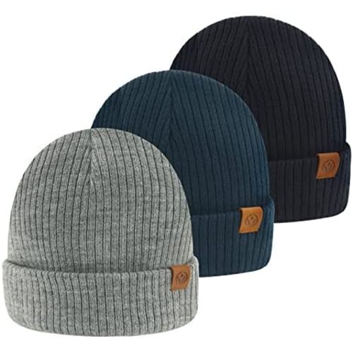 Duoyeree Baby Beanies Toddler Winter Hats Comfortable and Nice Knitted Hats for Boys Girls