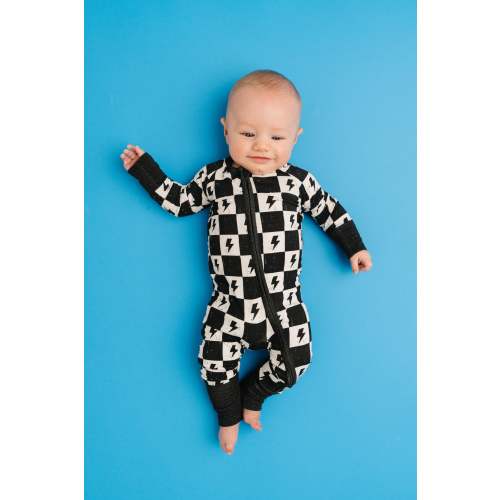 Electric Checkered Bamboo Sleeper