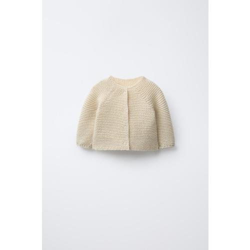 CHUNKY KNIT CARDIGAN - Raspberry | ZARA United States