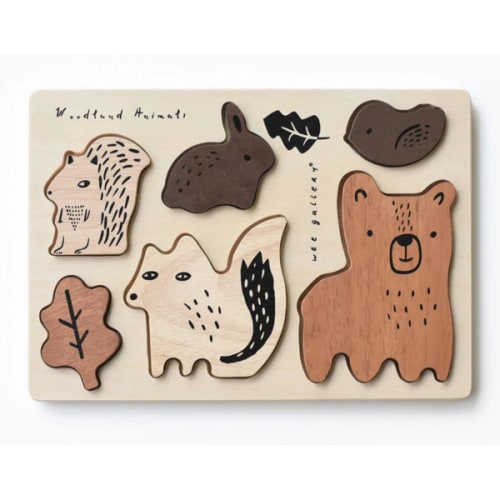Woodland Wooden Tray Puzzle