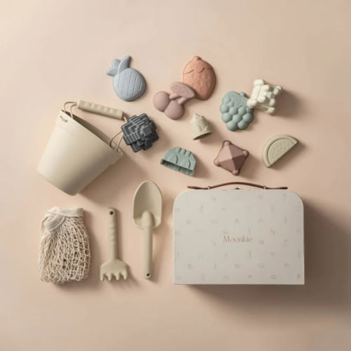 Silicone Beach Toy Set (Beige)