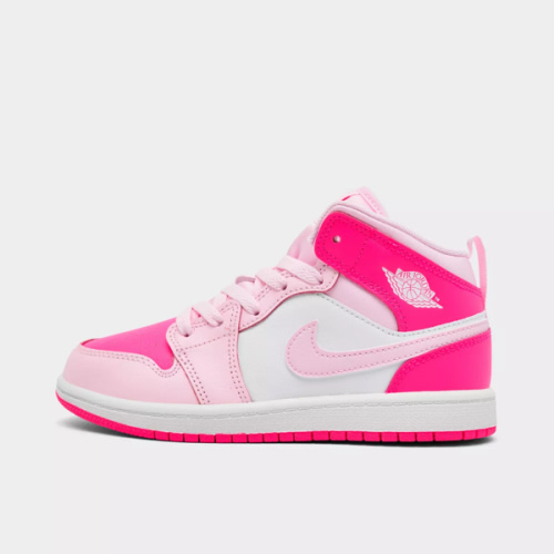 Little Kids' Air Jordan Retro 1 Mid Casual Shoes | Finish Line