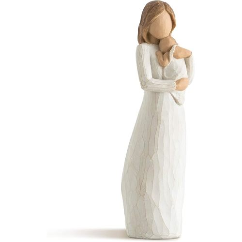 Willow Tree Angel of Mine, So Loved, so Very Loved, A Gift to Celebrate, New Families and Loving Family Relationships That Develop Between Parent and Child, Sculpted Hand-Painted Figure