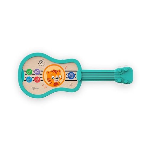 Baby Einstein Sing & Strum Magic Touch Ukulele Wooden Musical Toy, Ages 6 Months+, Multicolored