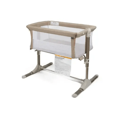 4baby Snuggle Cuddle Bedside Sleeper Caramel | Baby Bunting AU