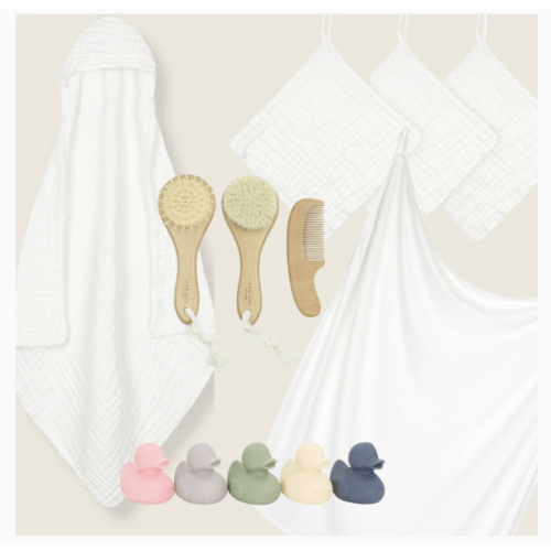 BATH BABY BUNDLE - WHITE