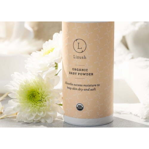 Lizush - ORGANIC BABY POWDER - Talc Free