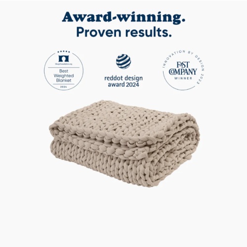 Bearably Cotton Weighted Blanket