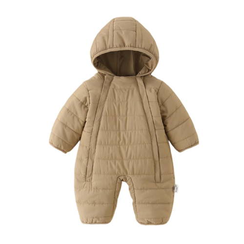 ABATAB Baby Boys Girls Snowsuit Newborn Cozy Unisex Winter Coat Infant Hoodies Jumpsuit Toddler Fall Winter Rompers Outfit