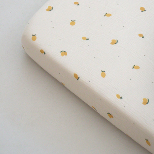 Organic Cot Sheet Lemon – Sacred Bundle