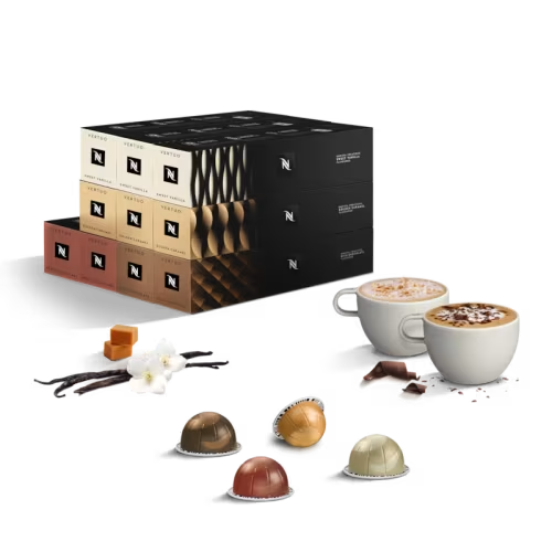 Barista Creations New Vertuo Flavor Pack - Vertuo Coffee Pods- Nespresso USA